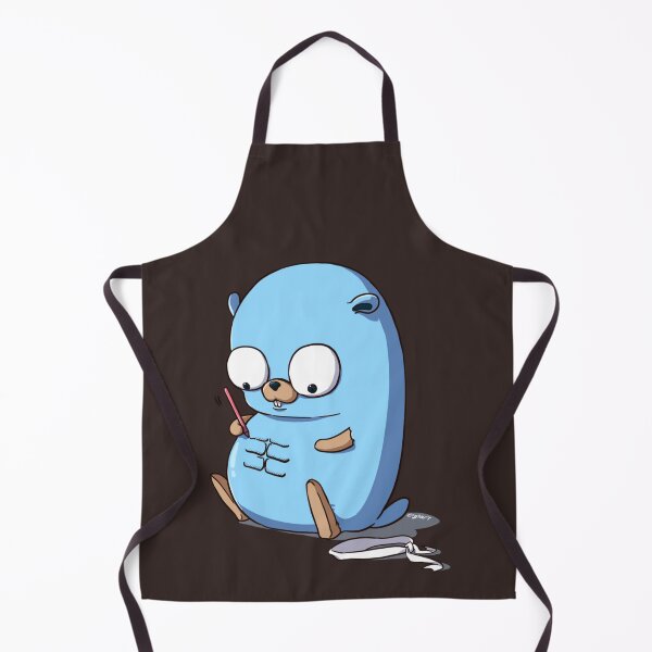 Item preview, golang gopher go six pack designed and sold by SarabethDevore.