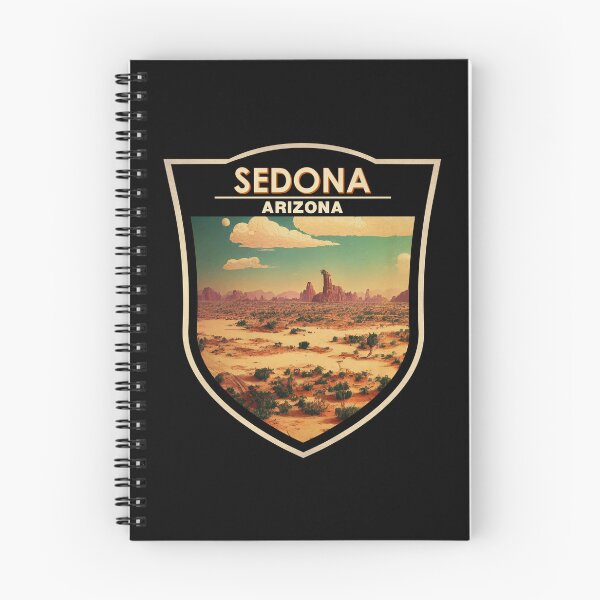 Item preview, Sedona Arizona Travel Art Badge designed and sold by KrisSidDesigns.