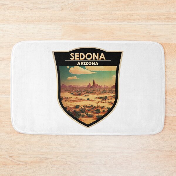 Item preview, Sedona Arizona Travel Art Badge designed and sold by KrisSidDesigns.