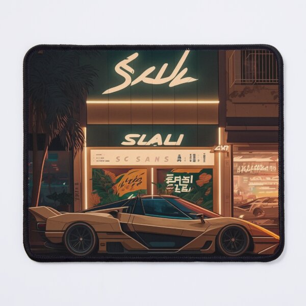 Item preview, Aesthetic car #4 designed and sold by Lateef Prints.