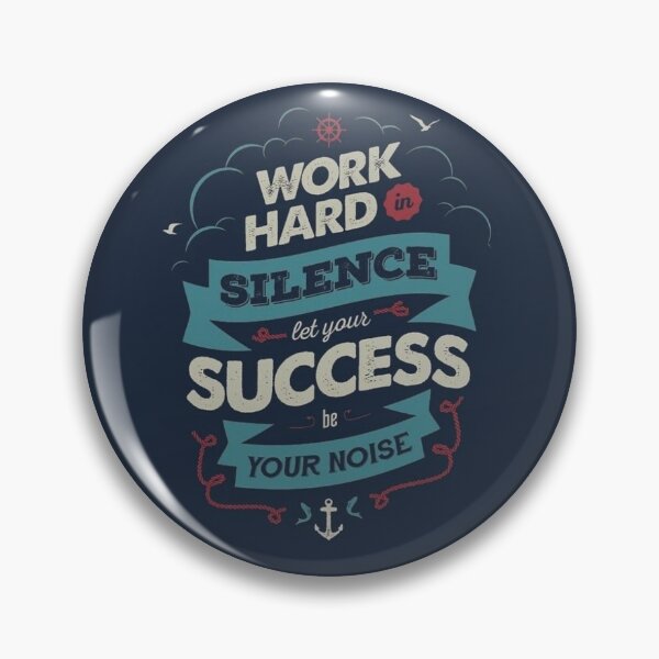 Item preview, work hard in silence let your success be your noise designed and sold by sbrstore.