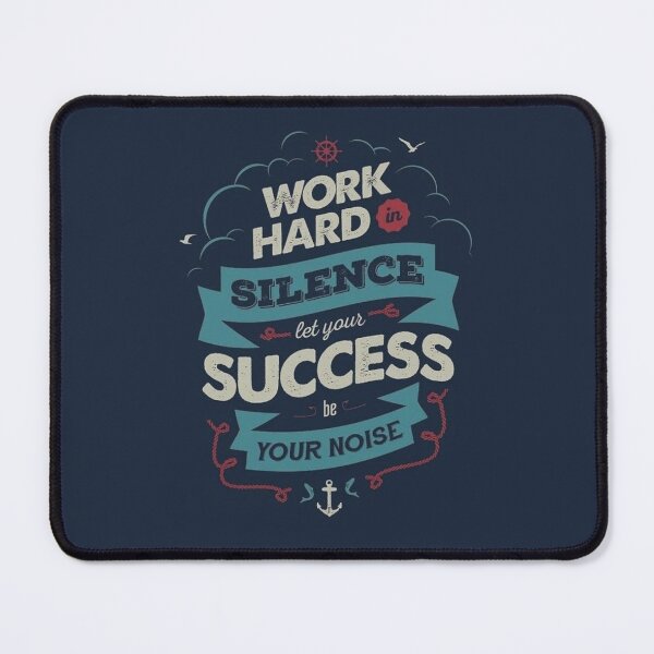 Item preview, work hard in silence let your success be your noise designed and sold by sbrstore.