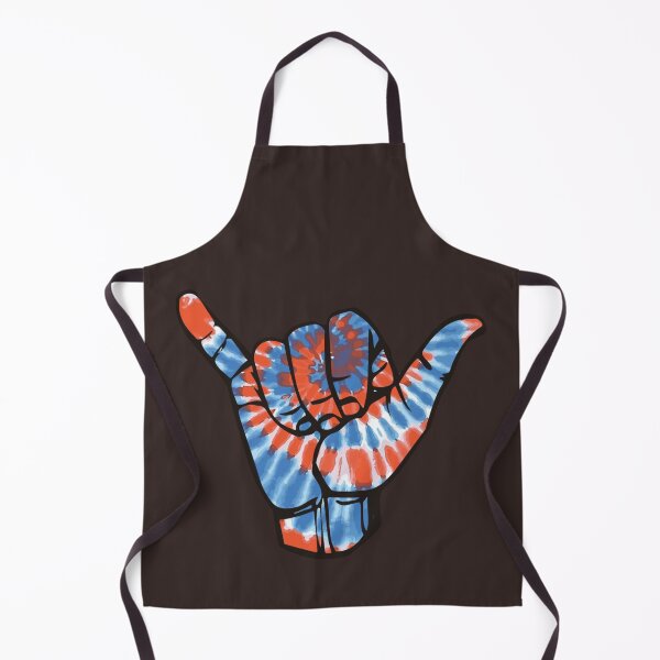 Item preview, orange and blue tie dye shaka designed and sold by SarabethDevore.