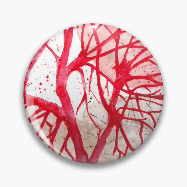 Item preview, Nature and landscapes, magenta landscape. tree designed and sold by anaozzart.