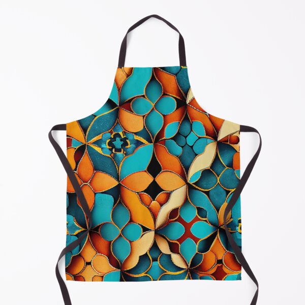 Artikelvorschau, Mosaic Irregular Bohemian Pattern Digital Painting entworfen und verkauft von CodeAndColors.