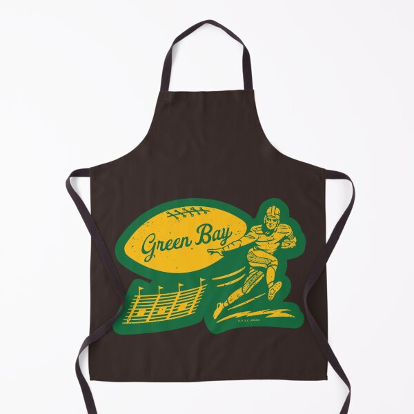 Item preview, vintage football green bay packers yellow green bay wordmark designed and sold by SarabethDevore.