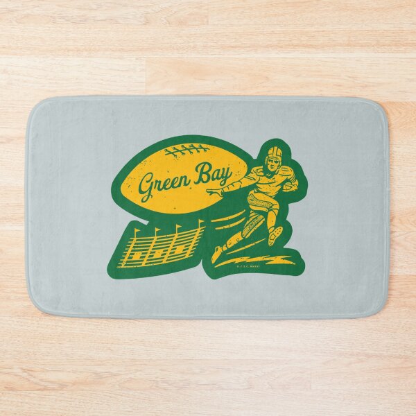 Item preview, vintage football   green bay packers yellow green bay wordmark designed and sold by SarabethDevore.