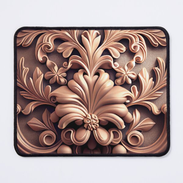 Item preview, Clay Delicate Baroque Industrial Pattern Digital Painting designed and sold by CodeAndColors.