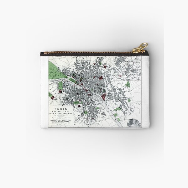 Item preview, Map of Paris at the Outbreak of the French Revolution, 1789 designed and sold by historicimage.