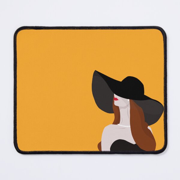 Item preview, Woman Portrait | Redhead with hat designed and sold by Space Sense.