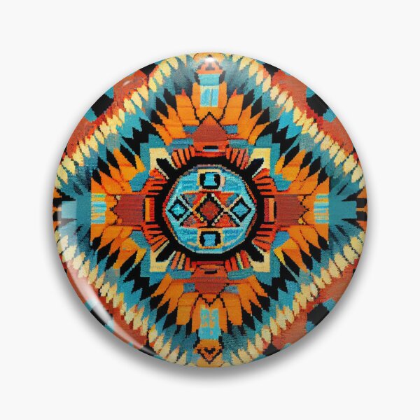 Item preview, Enchanted Explosive Southwestern Pattern Digital Painting designed and sold by CodeAndColors.