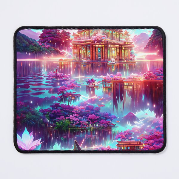 Item preview, Temple in a river designed and sold by Inakart.