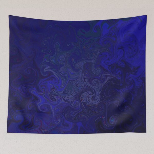 Item preview, Indigo swirls designed and sold by mia-alice85.