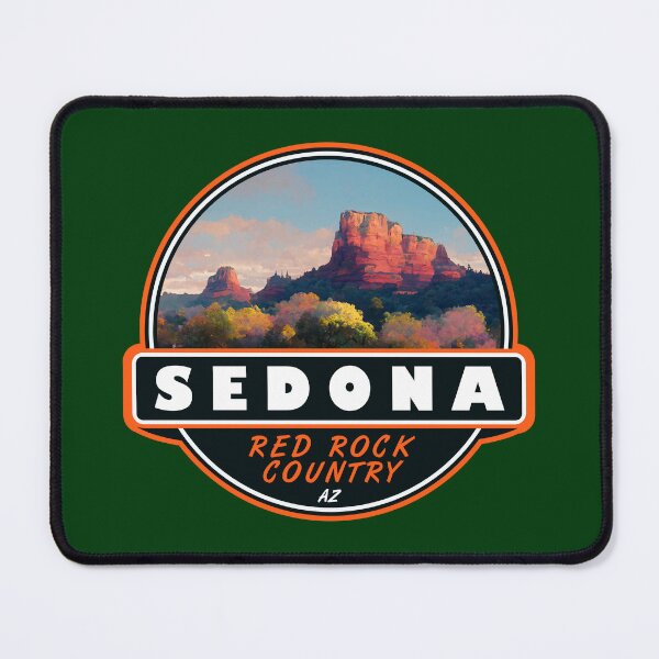 Item preview, Sedona Arizona Watercolor Emblem designed and sold by KrisSidDesigns.