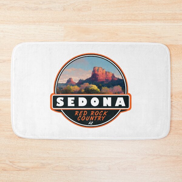Item preview, Sedona Arizona Watercolor Emblem designed and sold by KrisSidDesigns.