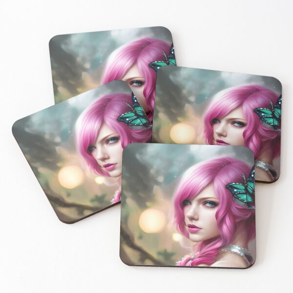 Item preview, The Pink Ladies: Butterfly designed and sold by DoublecrashArt.
