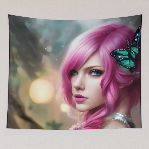 Item preview, The Pink Ladies: Butterfly designed and sold by DoublecrashArt.