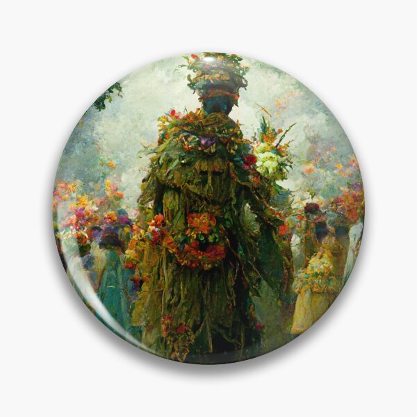 Item preview, Beltane Celebration Painting - Pagan Wiccan Witchy Art designed and sold by ThriceRound.