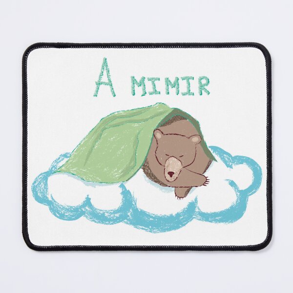 Item preview, A mimir - Bear sleeping on a cloud designed and sold by HowBarbearic.