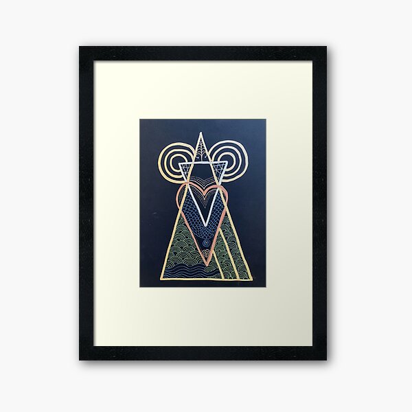 The Sigil Framed Art Print