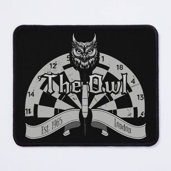 Item preview, Darts The Owl designed and sold by OmmeDesigns.