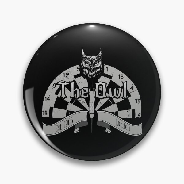 Item preview, Darts The Owl designed and sold by OmmeDesigns.