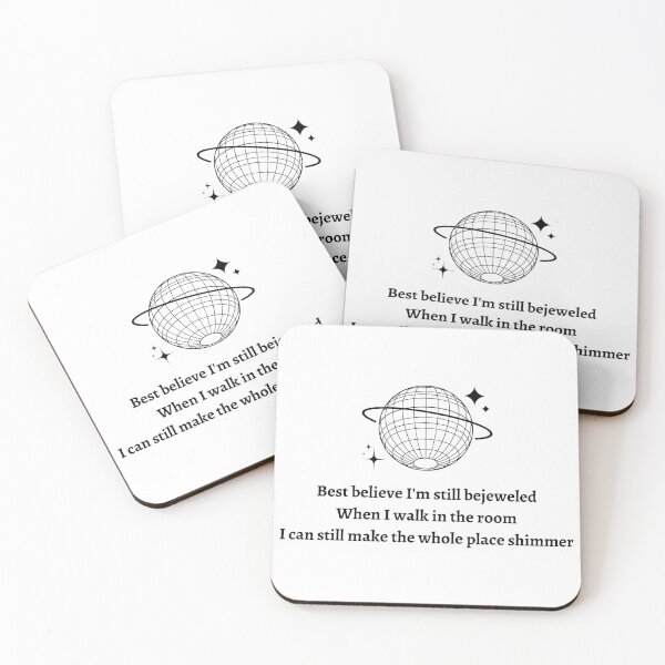 Item preview, Best believe I'm still bejeweled. When I walk in the room. I can make the whole place shimmer | I'm the problem - Music Merch - Gift For Women - Vintage- shimmer designed and sold by UranusStickers.