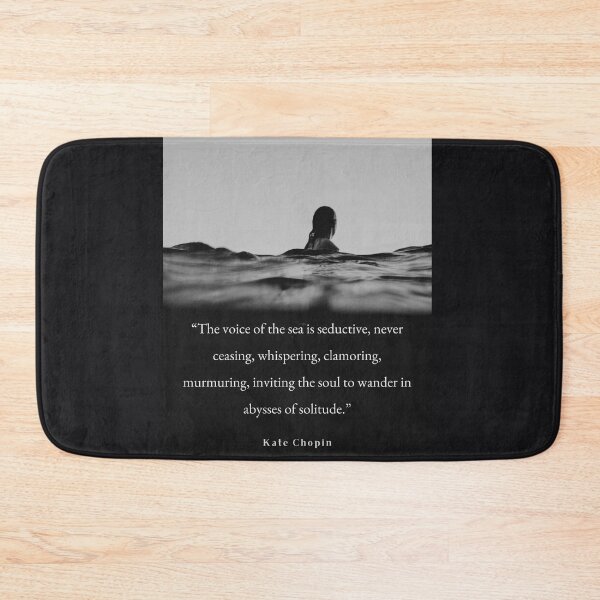 Item preview, Sea photography and Kate chopin quote designed and sold by artbleed.