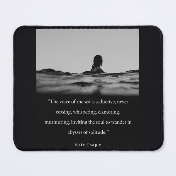 Item preview, Sea photography and Kate chopin quote designed and sold by artbleed.