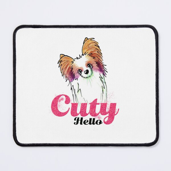 Item preview, papillon dog designed and sold by AyOuBNSB.