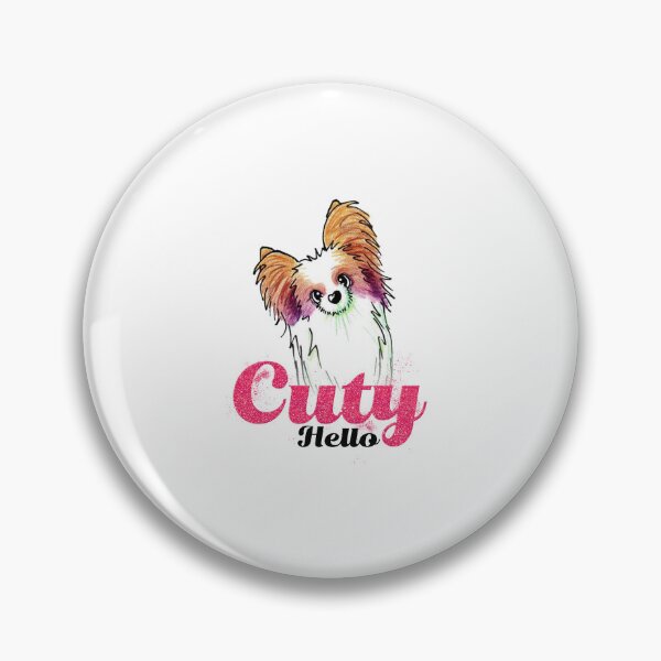Item preview, papillon dog designed and sold by AyOuBNSB.