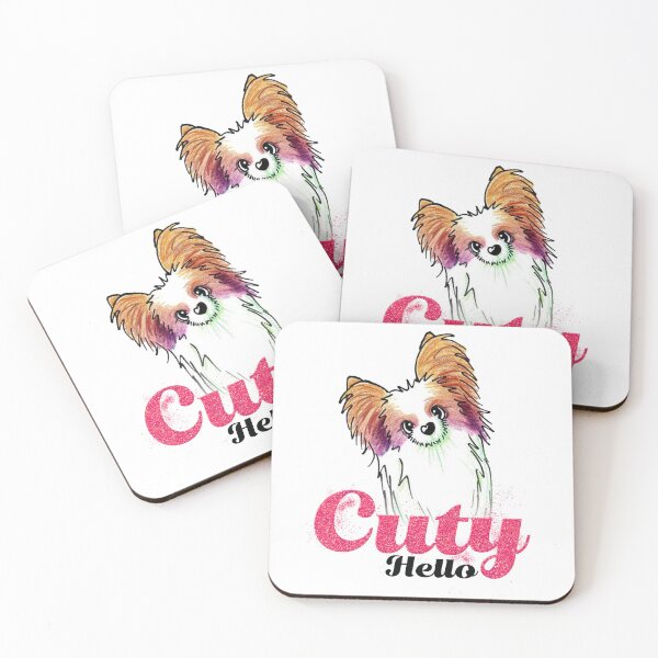 Item preview, papillon dog designed and sold by AyOuBNSB.