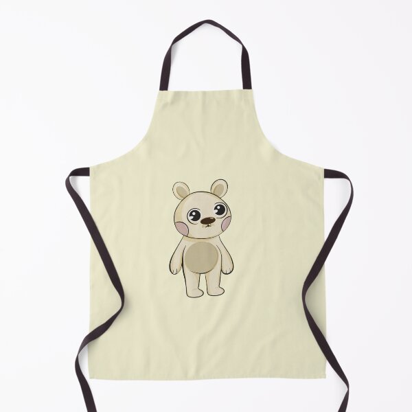 Item preview, small toy bear with big eyes designed and sold by Kroshkacahes.