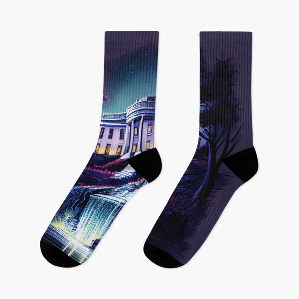 Item preview, Washington DC (reimagined) II (White House) designed and sold by BelowHorizon.