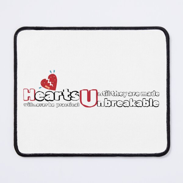 Item preview, Hearts will never be practical, until they are made unbreakable. designed and sold by Crafty-Hawk.