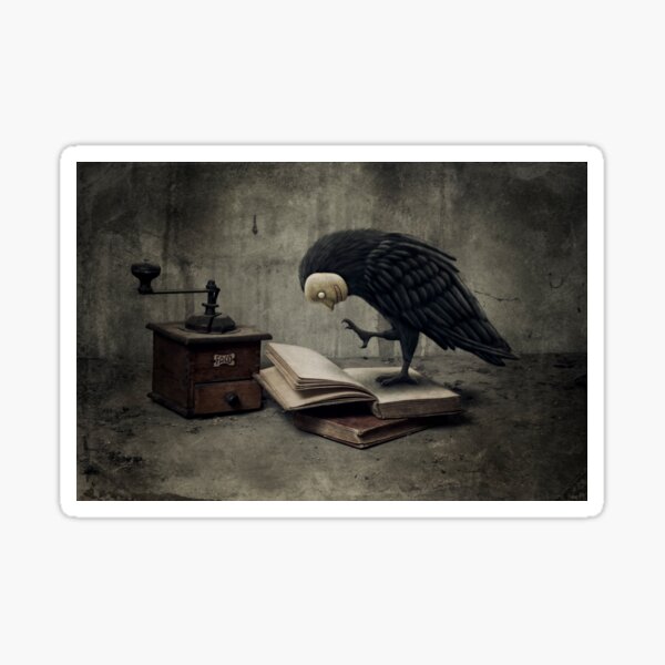 Item preview, The raven designed and sold by Laura Nagel.