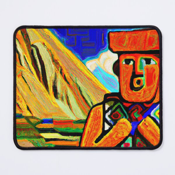 Item preview, An Inca Man style of Van Gogh designed and sold by levrek.