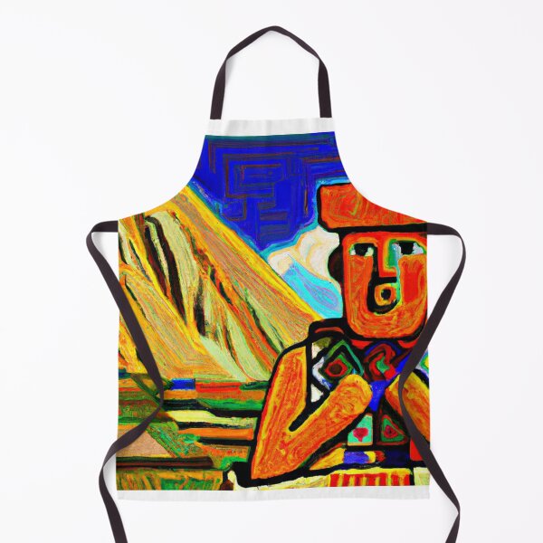 Item preview, An Inca Man style of Van Gogh designed and sold by levrek.
