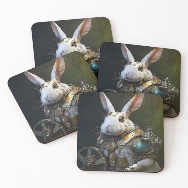 Item preview, Steampunk White Rabbit - Alice in Wonderland  designed and sold by AIWanderer.