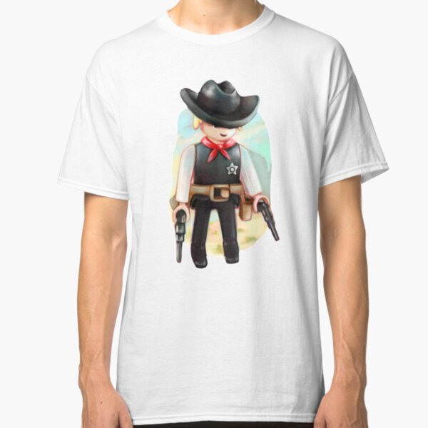 Sheriff Playmobil Camiseta clásica