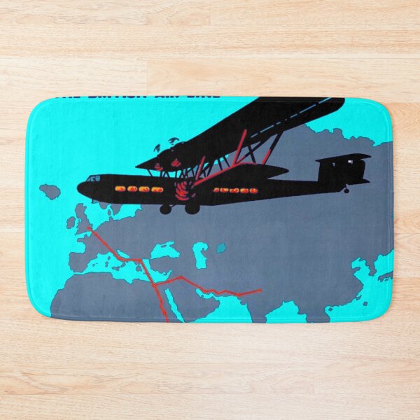 Item preview,  IMPERIAL AIRWAYS : Vintage Fly to Africa England Egypt and India Advertising Print designed and sold by posterbobs.