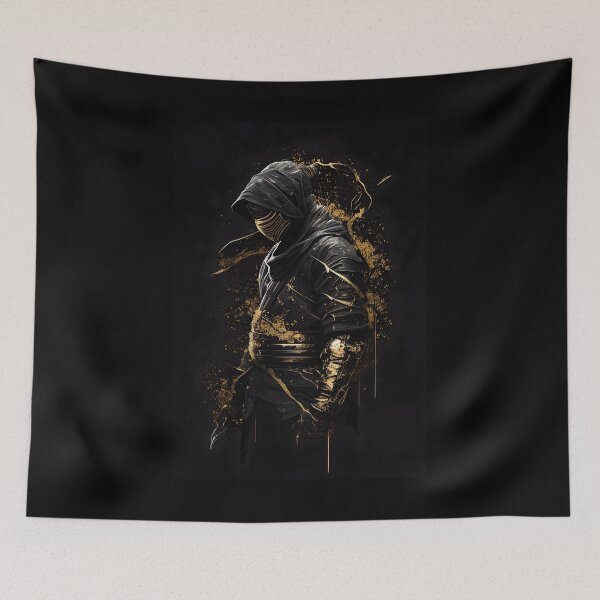 Item preview, Ninja - Fantasy Warrior designed and sold by ShadowAndSlate.