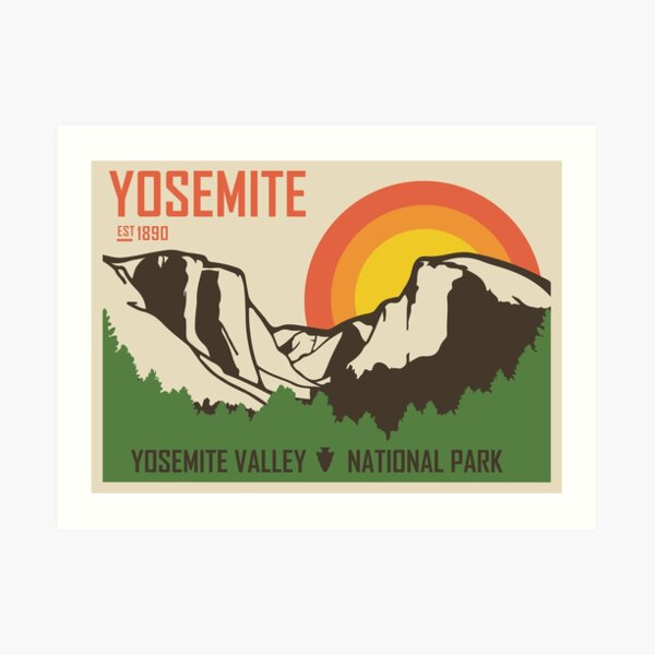 Yosemite National Park Art Print