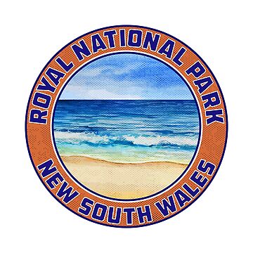 Artwork thumbnail, Royal National Park New South Wales Australia Vintage by Travel Time
