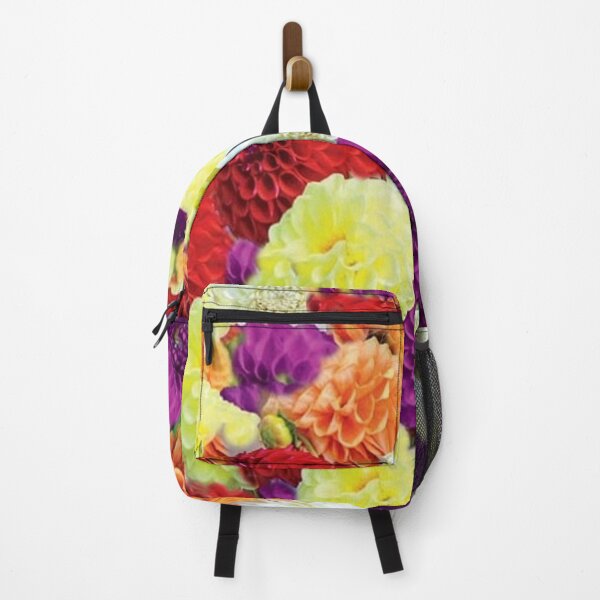 Item preview, COLORFUL DAHLIA GARDEN FLOWER  PATTERNS ART designed and sold by sharlesart.