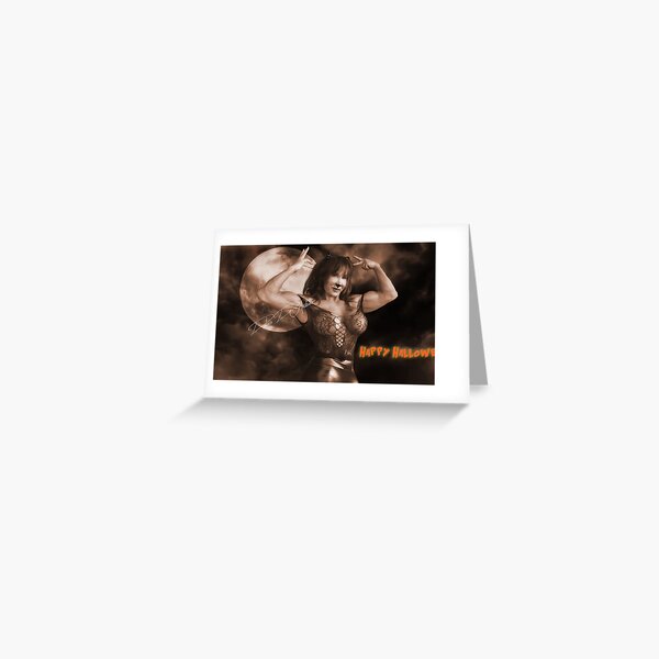 Halloween Cat Greeting Card