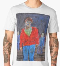 Watercolour zombies Men's Premium T-Shirt