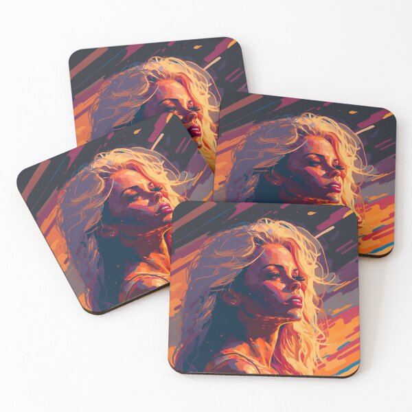 Item preview, Pamela Anderson Abstract Painting #1 designed and sold by Artistic Pandas.