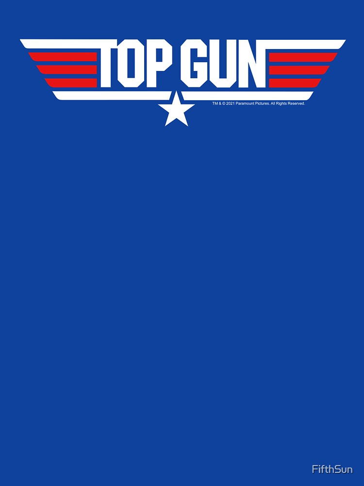 Paramount Pictures Girl's Top Gun Inverted Fighter Jet Afterburners On Logo  Child T-Shirt