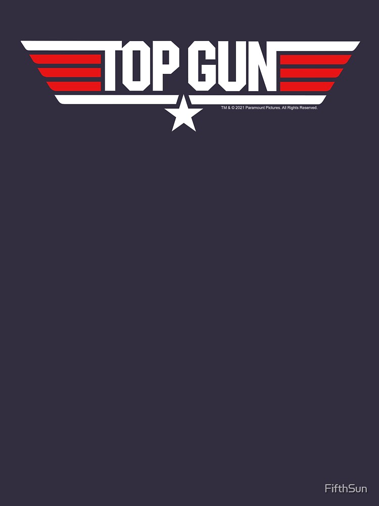 Disover Top Gun Classic Stars & Stripes Retro Movie